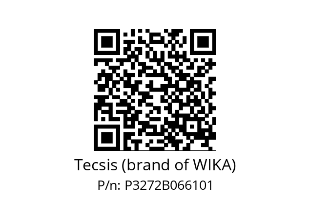   Tecsis (brand of WIKA) P3272B066101