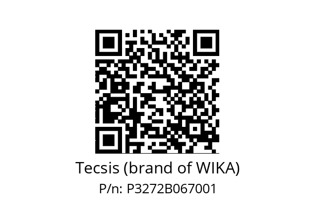   Tecsis (brand of WIKA) P3272B067001