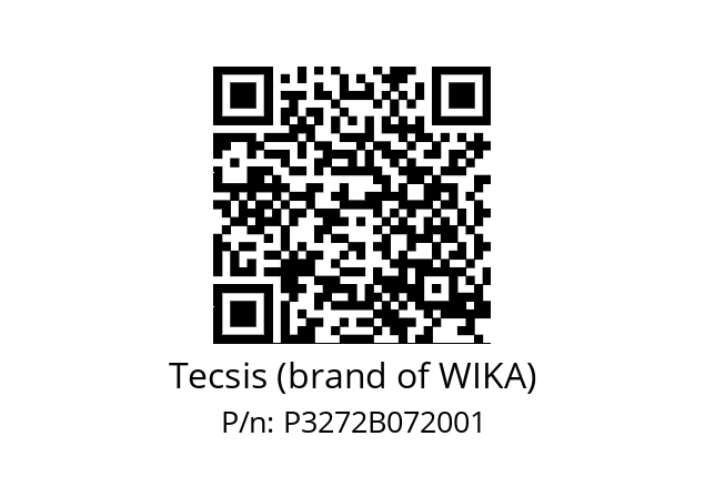   Tecsis (brand of WIKA) P3272B072001