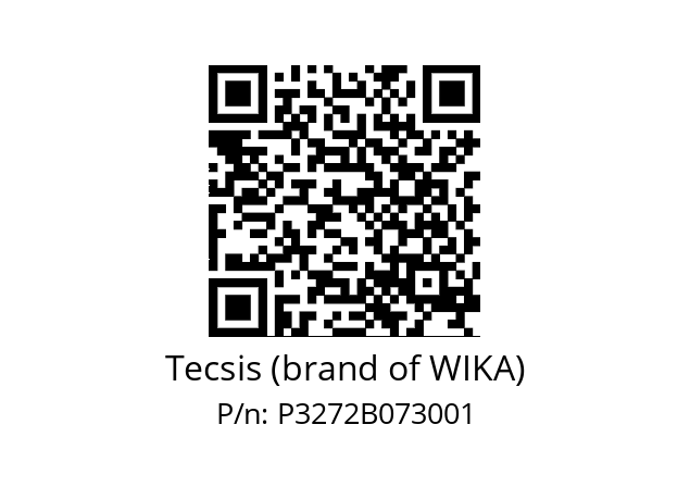   Tecsis (brand of WIKA) P3272B073001