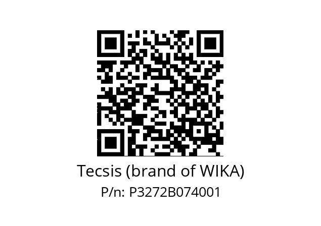   Tecsis (brand of WIKA) P3272B074001