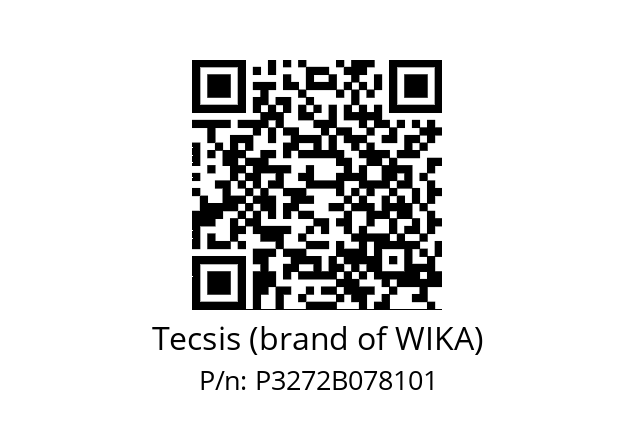   Tecsis (brand of WIKA) P3272B078101