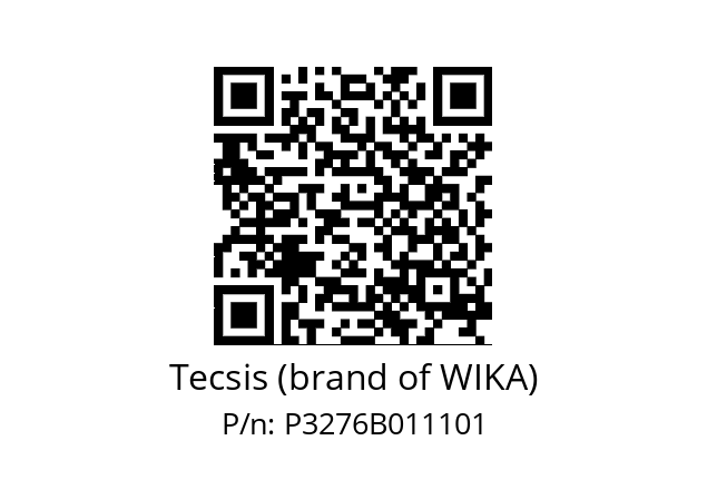   Tecsis (brand of WIKA) P3276B011101