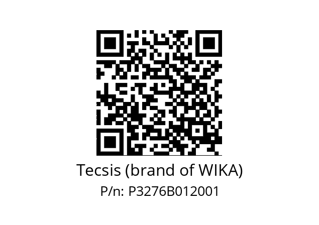   Tecsis (brand of WIKA) P3276B012001