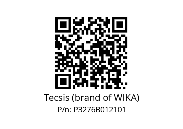   Tecsis (brand of WIKA) P3276B012101