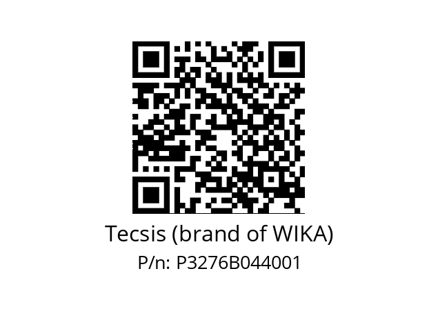   Tecsis (brand of WIKA) P3276B044001