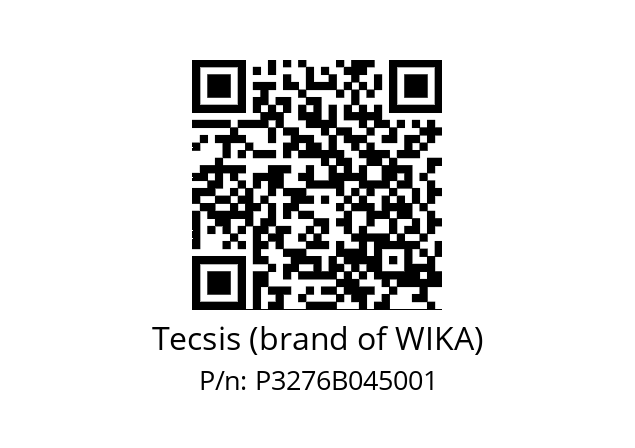   Tecsis (brand of WIKA) P3276B045001