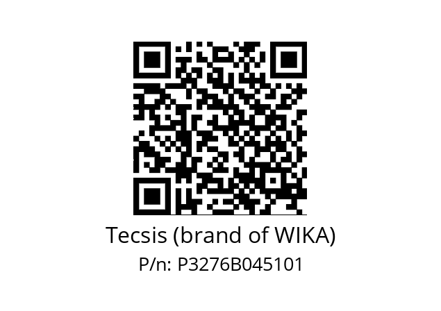   Tecsis (brand of WIKA) P3276B045101