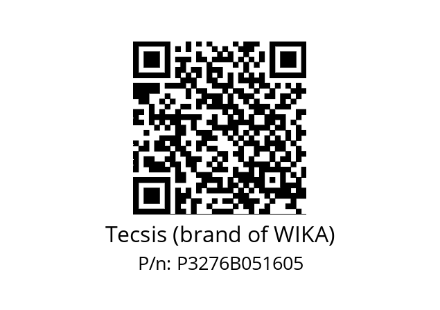   Tecsis (brand of WIKA) P3276B051605