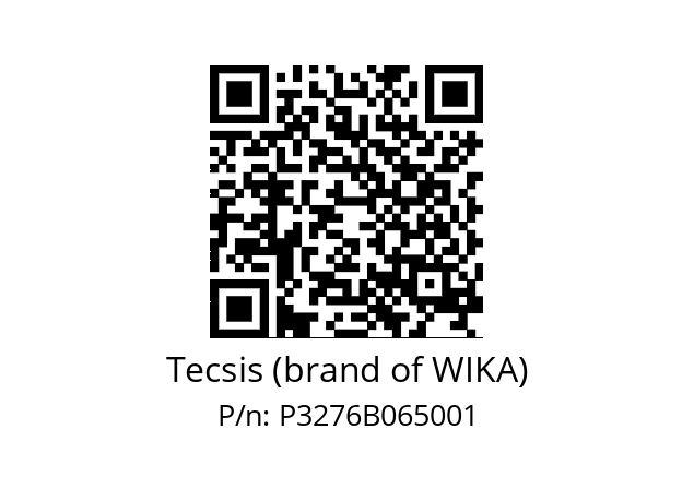   Tecsis (brand of WIKA) P3276B065001