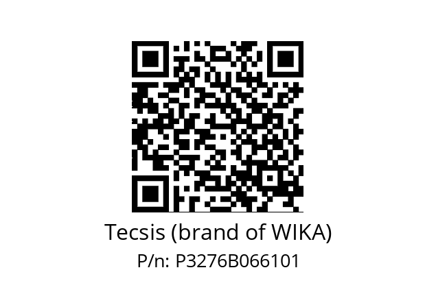   Tecsis (brand of WIKA) P3276B066101