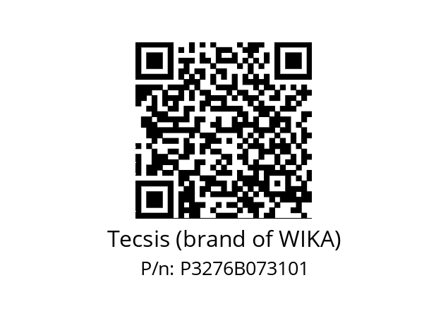   Tecsis (brand of WIKA) P3276B073101