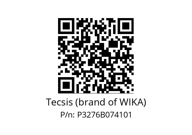   Tecsis (brand of WIKA) P3276B074101