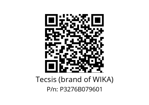   Tecsis (brand of WIKA) P3276B079601