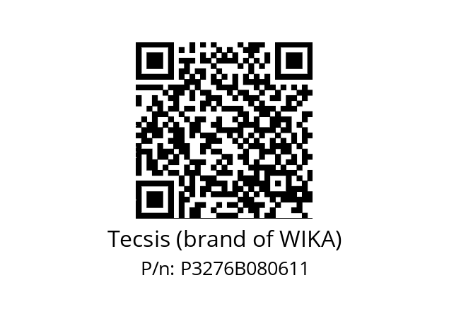   Tecsis (brand of WIKA) P3276B080611