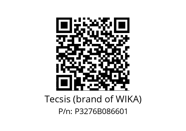   Tecsis (brand of WIKA) P3276B086601