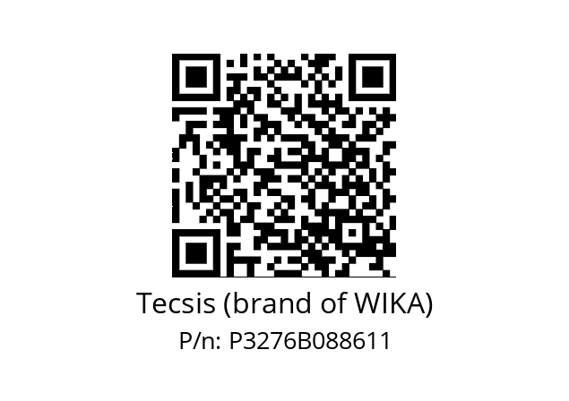   Tecsis (brand of WIKA) P3276B088611