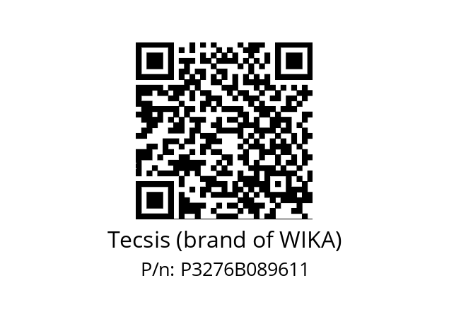   Tecsis (brand of WIKA) P3276B089611