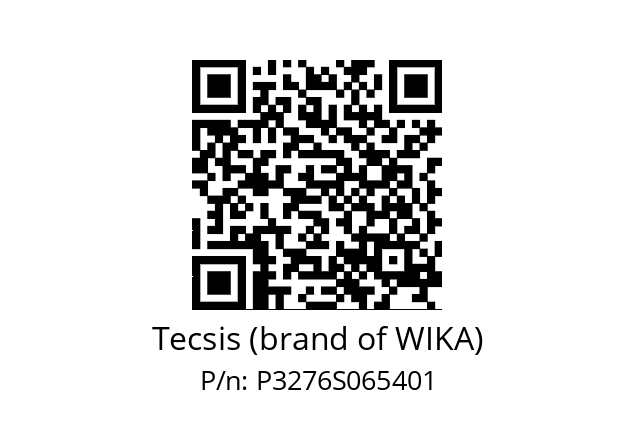   Tecsis (brand of WIKA) P3276S065401