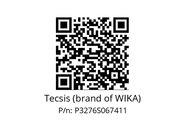   Tecsis (brand of WIKA) P3276S067411