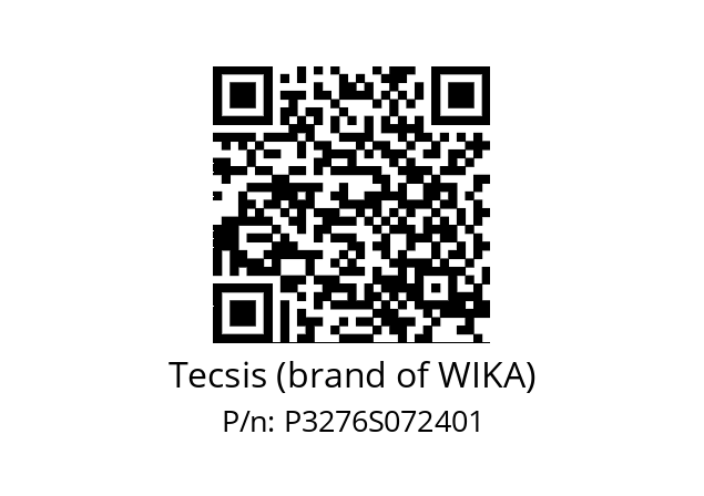   Tecsis (brand of WIKA) P3276S072401