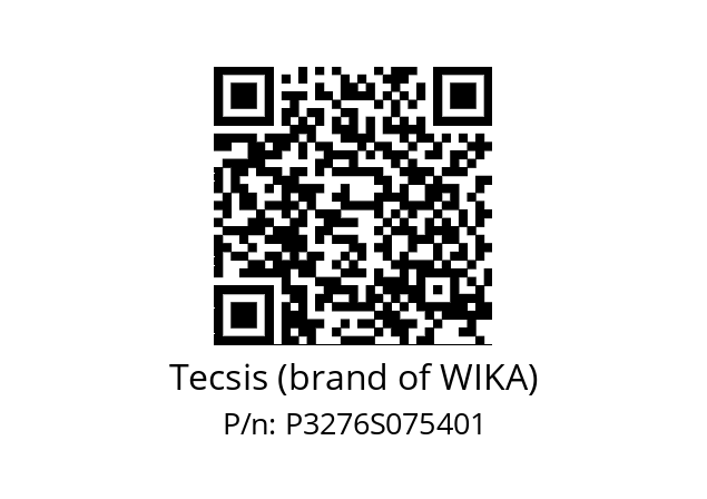   Tecsis (brand of WIKA) P3276S075401