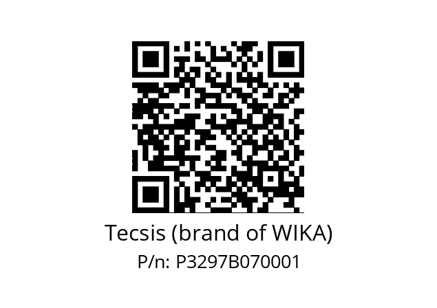   Tecsis (brand of WIKA) P3297B070001