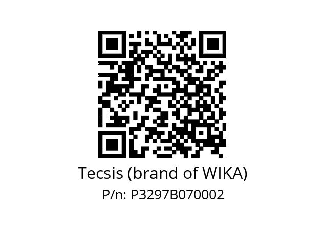   Tecsis (brand of WIKA) P3297B070002