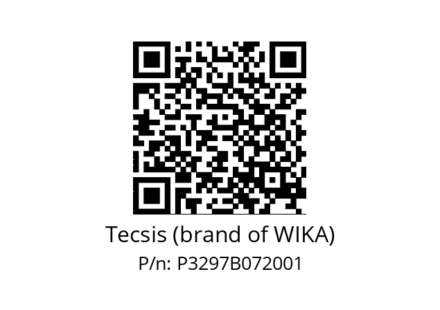   Tecsis (brand of WIKA) P3297B072001