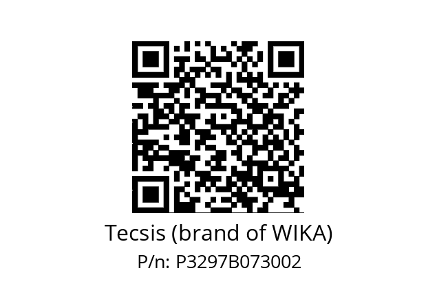   Tecsis (brand of WIKA) P3297B073002