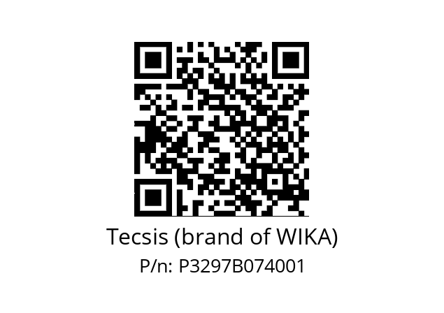   Tecsis (brand of WIKA) P3297B074001