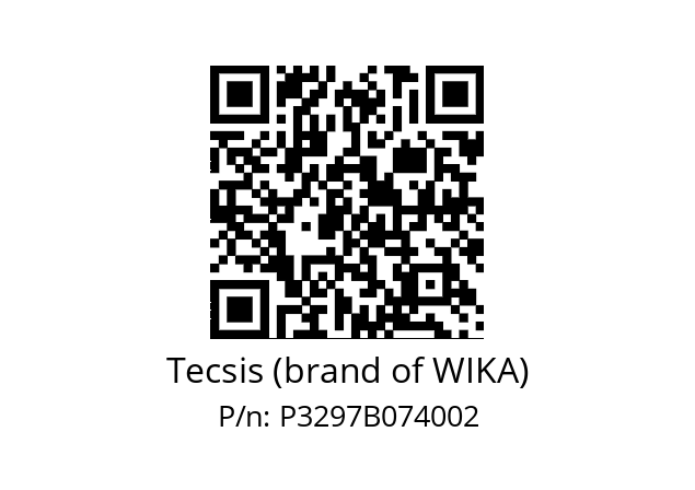   Tecsis (brand of WIKA) P3297B074002