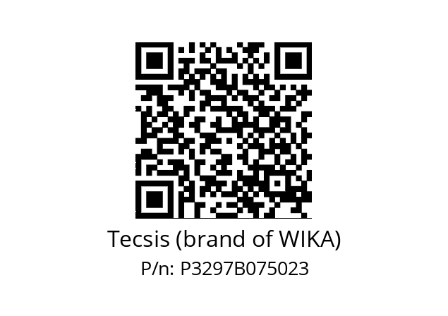   Tecsis (brand of WIKA) P3297B075023