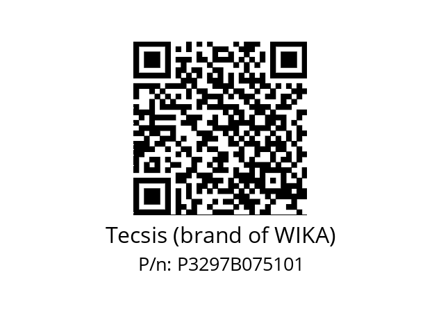   Tecsis (brand of WIKA) P3297B075101