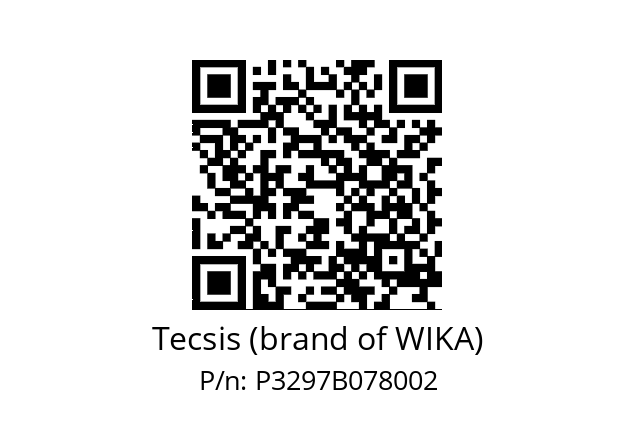   Tecsis (brand of WIKA) P3297B078002