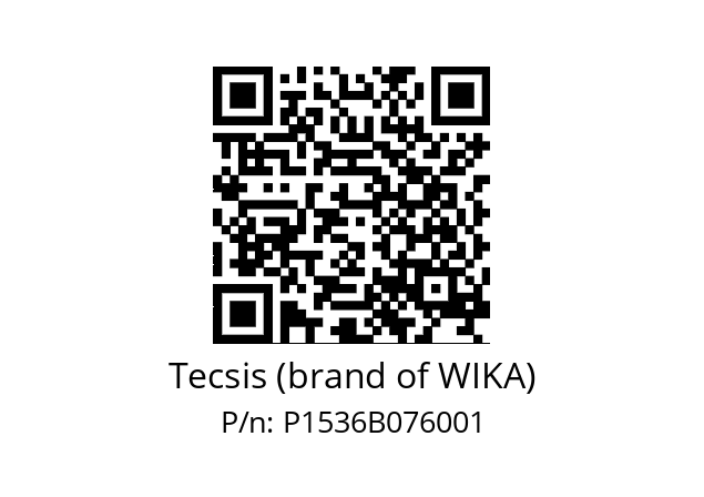   Tecsis (brand of WIKA) P1536B076001