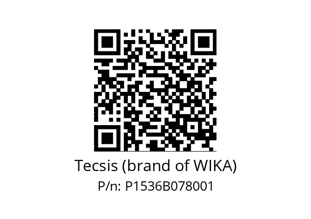   Tecsis (brand of WIKA) P1536B078001