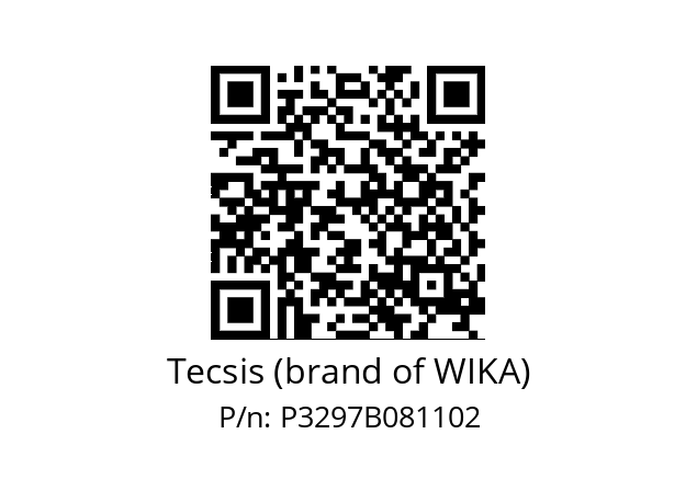   Tecsis (brand of WIKA) P3297B081102