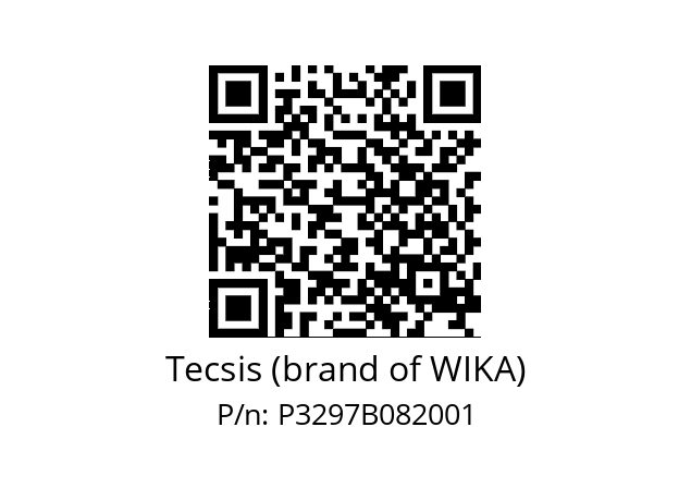   Tecsis (brand of WIKA) P3297B082001