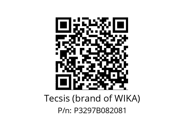   Tecsis (brand of WIKA) P3297B082081