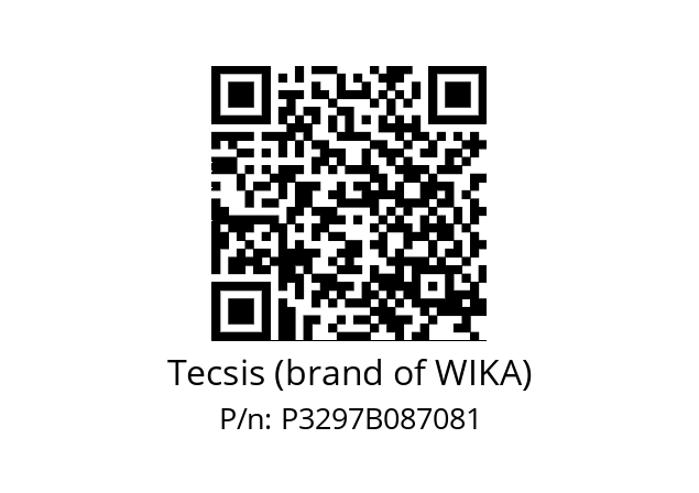   Tecsis (brand of WIKA) P3297B087081