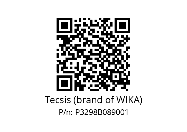   Tecsis (brand of WIKA) P3298B089001