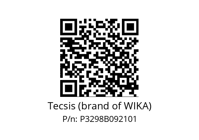   Tecsis (brand of WIKA) P3298B092101