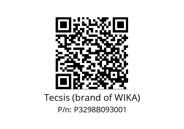   Tecsis (brand of WIKA) P3298B093001