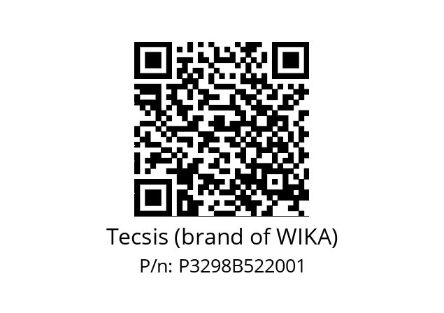   Tecsis (brand of WIKA) P3298B522001