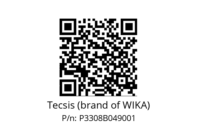   Tecsis (brand of WIKA) P3308B049001