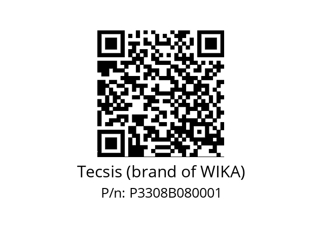   Tecsis (brand of WIKA) P3308B080001