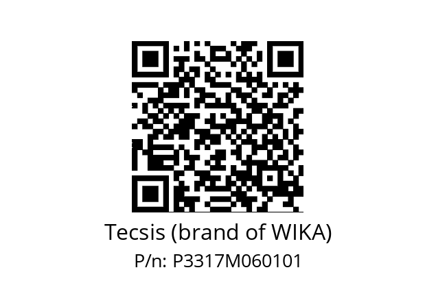   Tecsis (brand of WIKA) P3317M060101