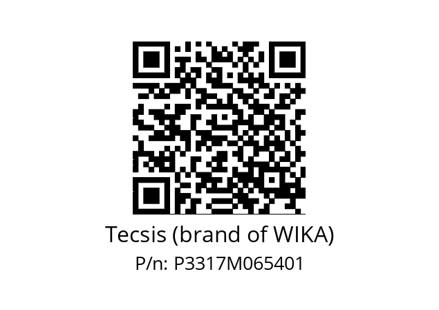   Tecsis (brand of WIKA) P3317M065401