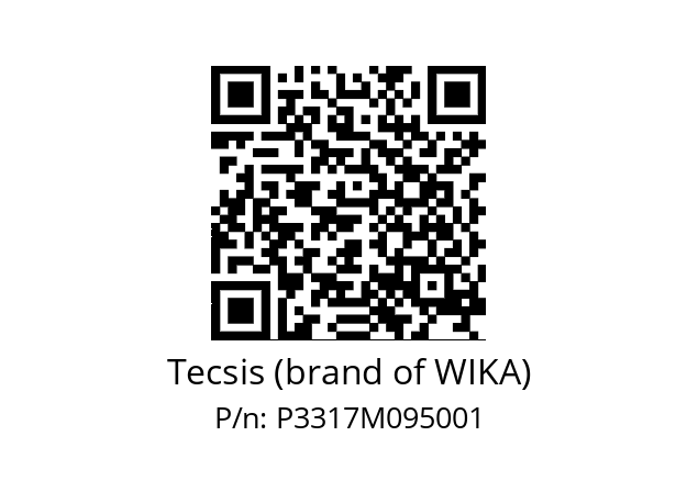   Tecsis (brand of WIKA) P3317M095001